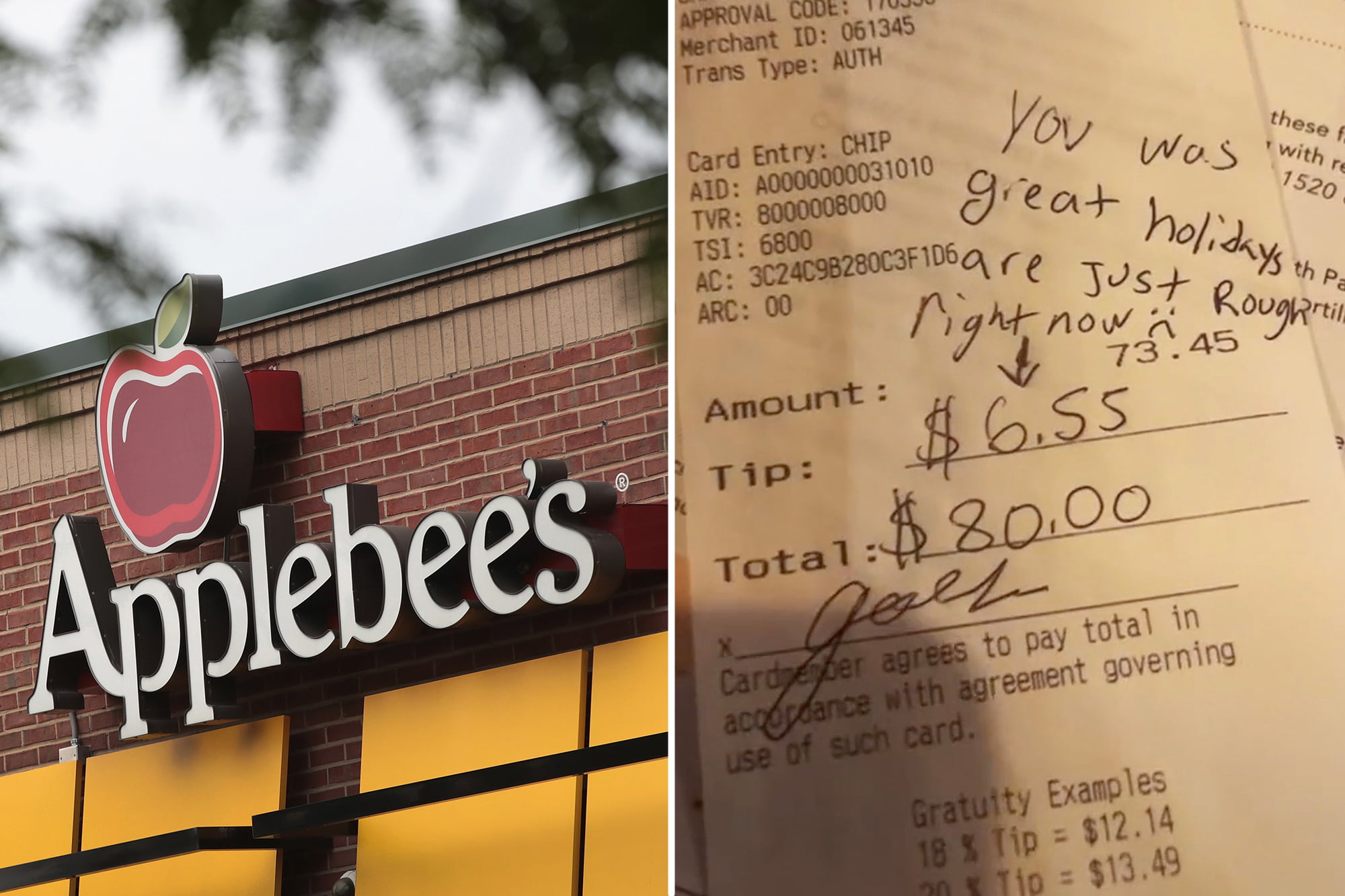 Waiter tip shames customer who couldn’t afford 20% gratuity
