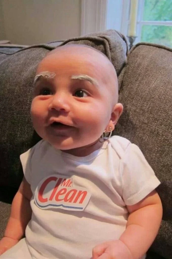 Mr. Clean Halloween Baby Costume