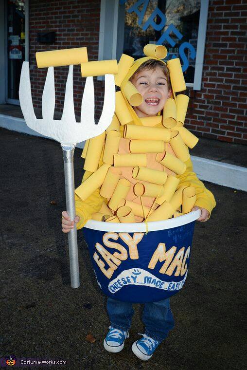 Macaroni and Cheese Costume...these are the BEST Kids Costumes!