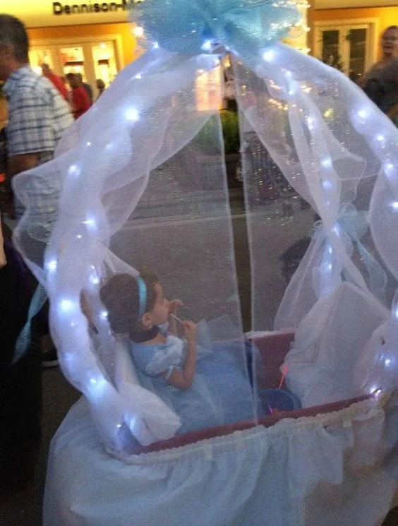 Cinderella Wagon Carriage....these are the BEST Homemade Halloween Costume Ideas for Babies & Kids!
