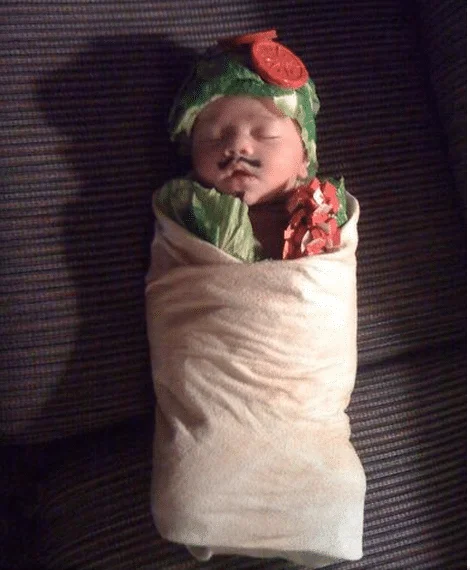 Burrito Baby Costume