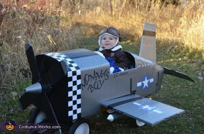 Baby Fighter Pilot Plane Costume